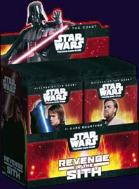 Display boosterů sady Revenge of the Sith
